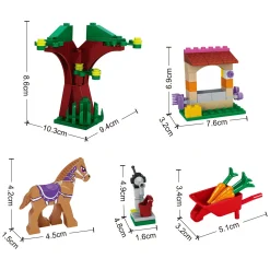 Bouwset Pony Boerderij - 79dlg.><noscript><img width=