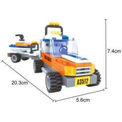 Bouwset Strand Reddingsdienst - 124dlg. New
