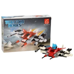 Bouwset Titan Heroes - Space Rood - 73dlg.>