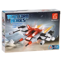 Bouwset Titan Heroes - Space Rood - 73dlg.><noscript><img width=