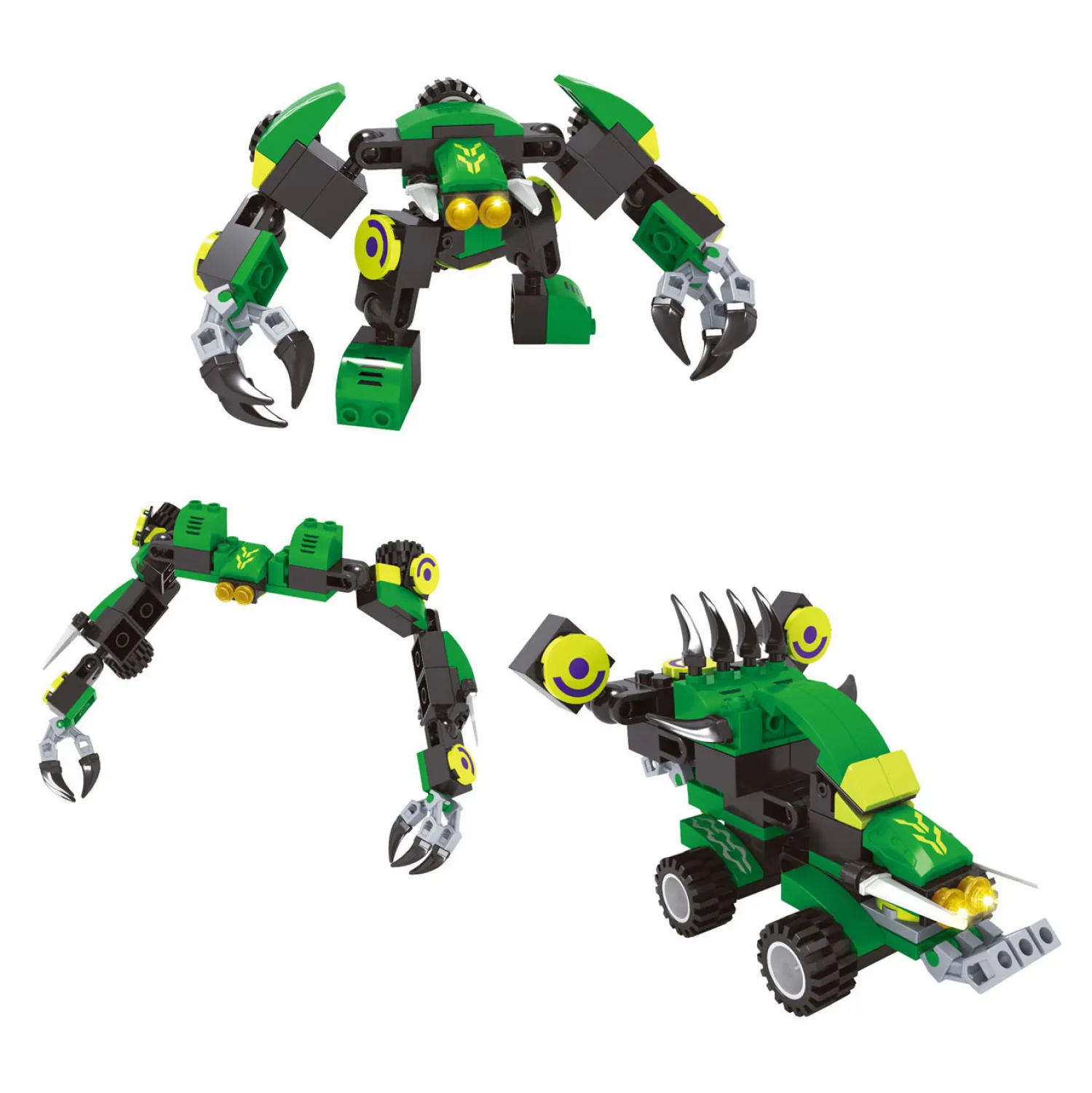 Bouwset Titan Transformeer Groen - 76dlg.> Outlet