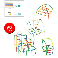 Bouwstaafjes, 110dlg.> New