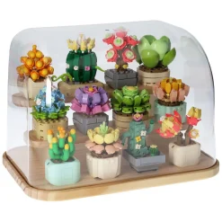 Bouwsteentjes Set Bloemen Etalage Best