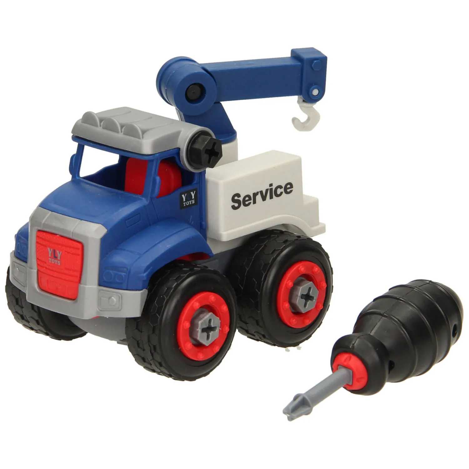 Bouwvoertuig in Opbergbox Hot