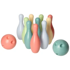 Bowlingset Pastel in Houder, 12dlg.-