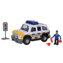 Brandweerman Sam Politie Auto 4x4 met Figuur>Simba Outlet