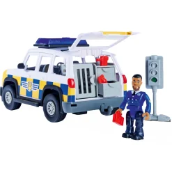 Simba Brandweerman Sam Politieauto met Speelfiguur Online