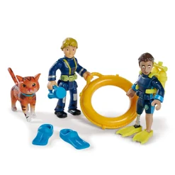 Brandweerman Sam Speelfiguren - Penny, Jodie, Lion-Simba Discount