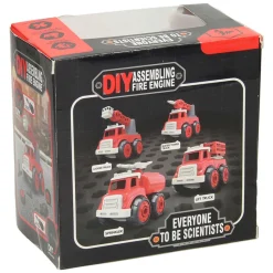 Brandweervoertuig met Schroefbare Wielen - Rood- Online