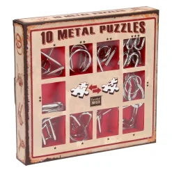 Breinpuzzelset Rood, 10st.-Eureka Best