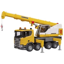 Scania Super 560R Liebherr Kraan met Licht en Geluid 1:16-Bruder Outlet
