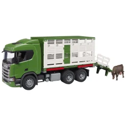 Scania Super 560R Veetransportwagen met Koe 1:16-Bruder