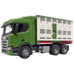 Scania Super 560R Veetransportwagen met Koe 1:16-Bruder