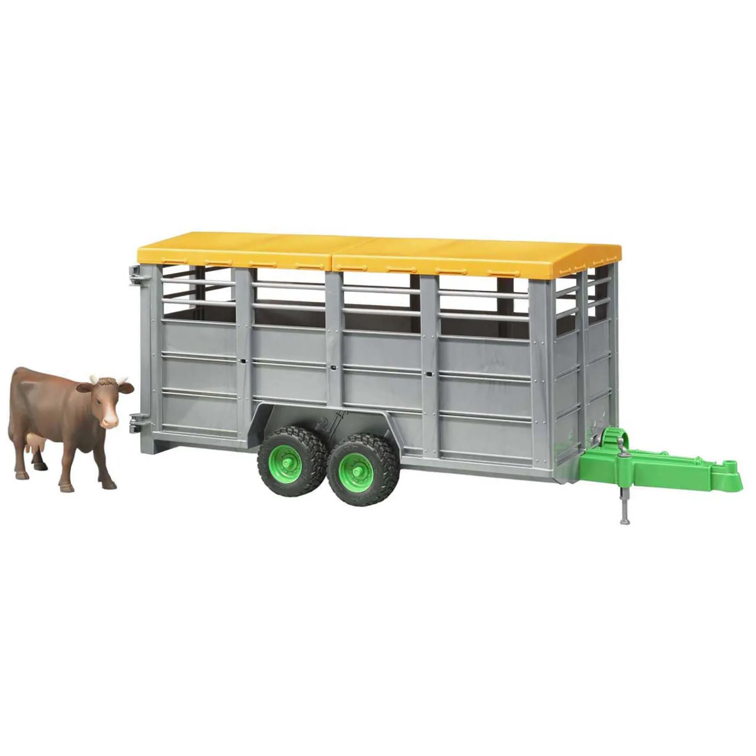 Veetransportwagen met Koe 1:16>Bruder