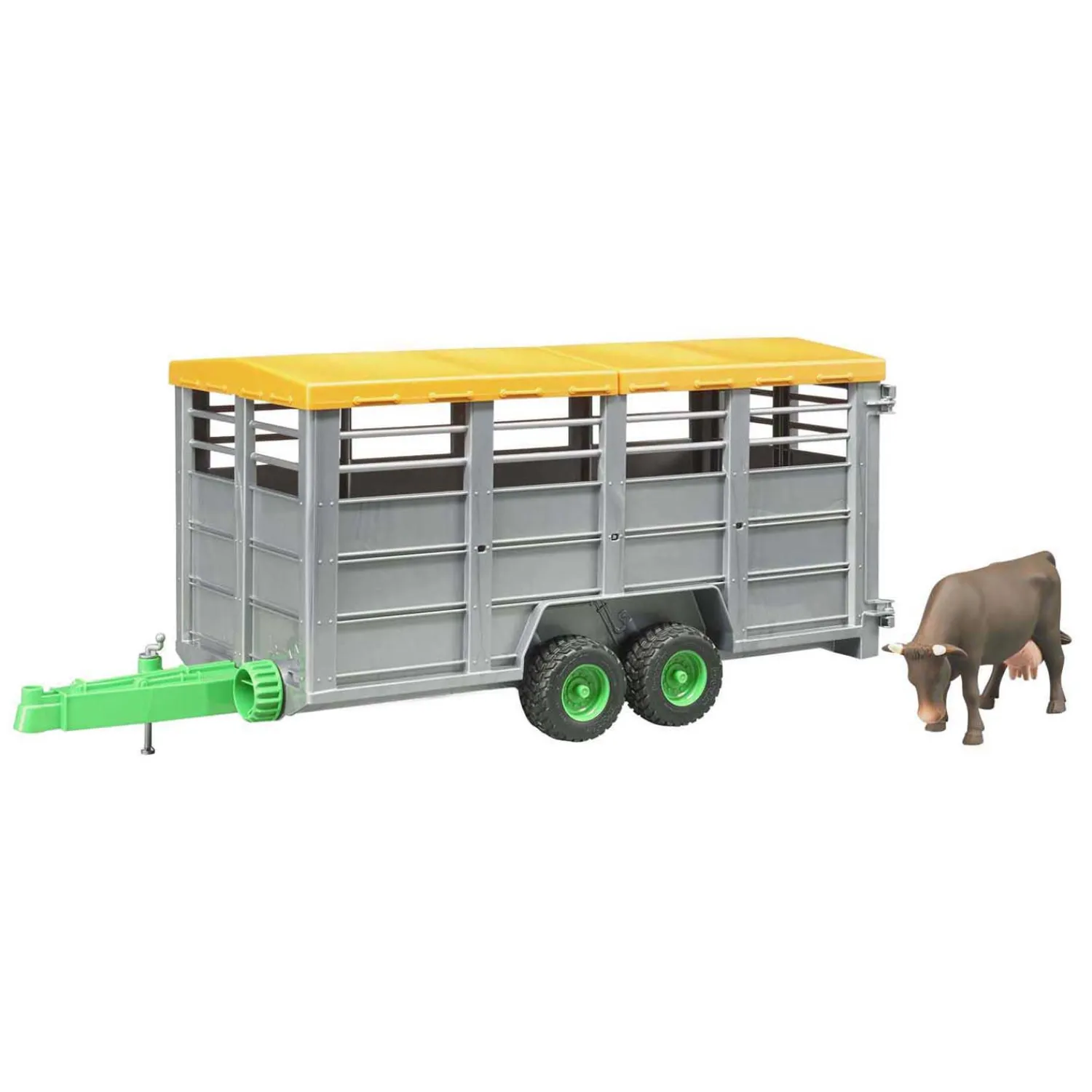 Veetransportwagen met Koe 1:16>Bruder