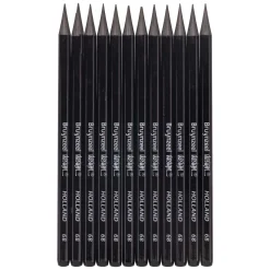 Design Grafietstift 6B - 12st.>Bruynzeel Hot