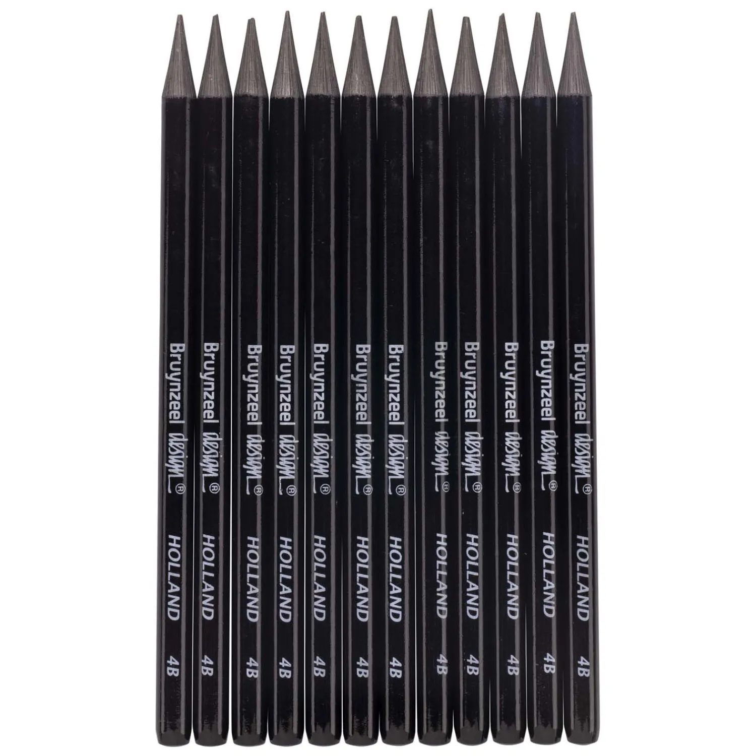 Bruynzeel Design Grafietstift 4B - 12st. Outlet