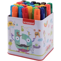 Dikke Viltstiften in Koker, 30st.>Bruynzeel