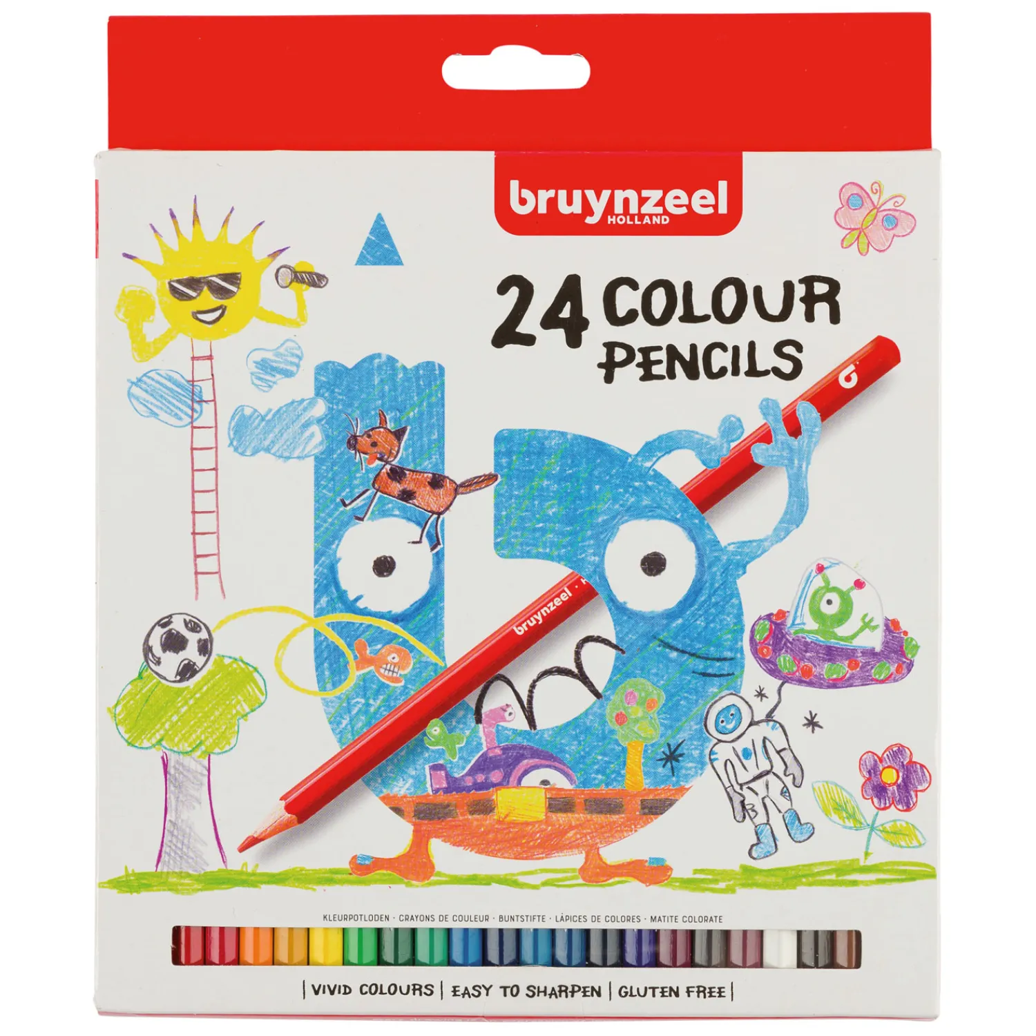 Kids Kleurpotloden, 24st.>Bruynzeel Sale