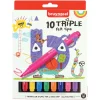 Bruynzeel Kids Triple Viltstiften, 10st. Online
