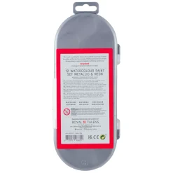 Bruynzeel Kids Waterverf Set Van 12 metallic & Neon Kleuren Clearance