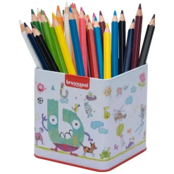 Mega Kleurpotloden Blik met 48 Kleuren>Bruynzeel Hot