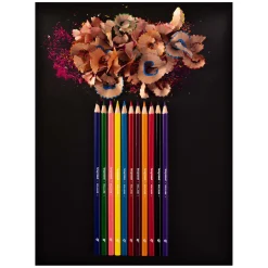 Mega Kleurpotloden Blik met 48 Kleuren>Bruynzeel Hot