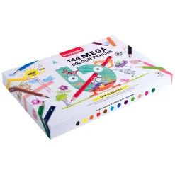 Mega Kleurpotlodenset, 12x12 Kleuren>Bruynzeel