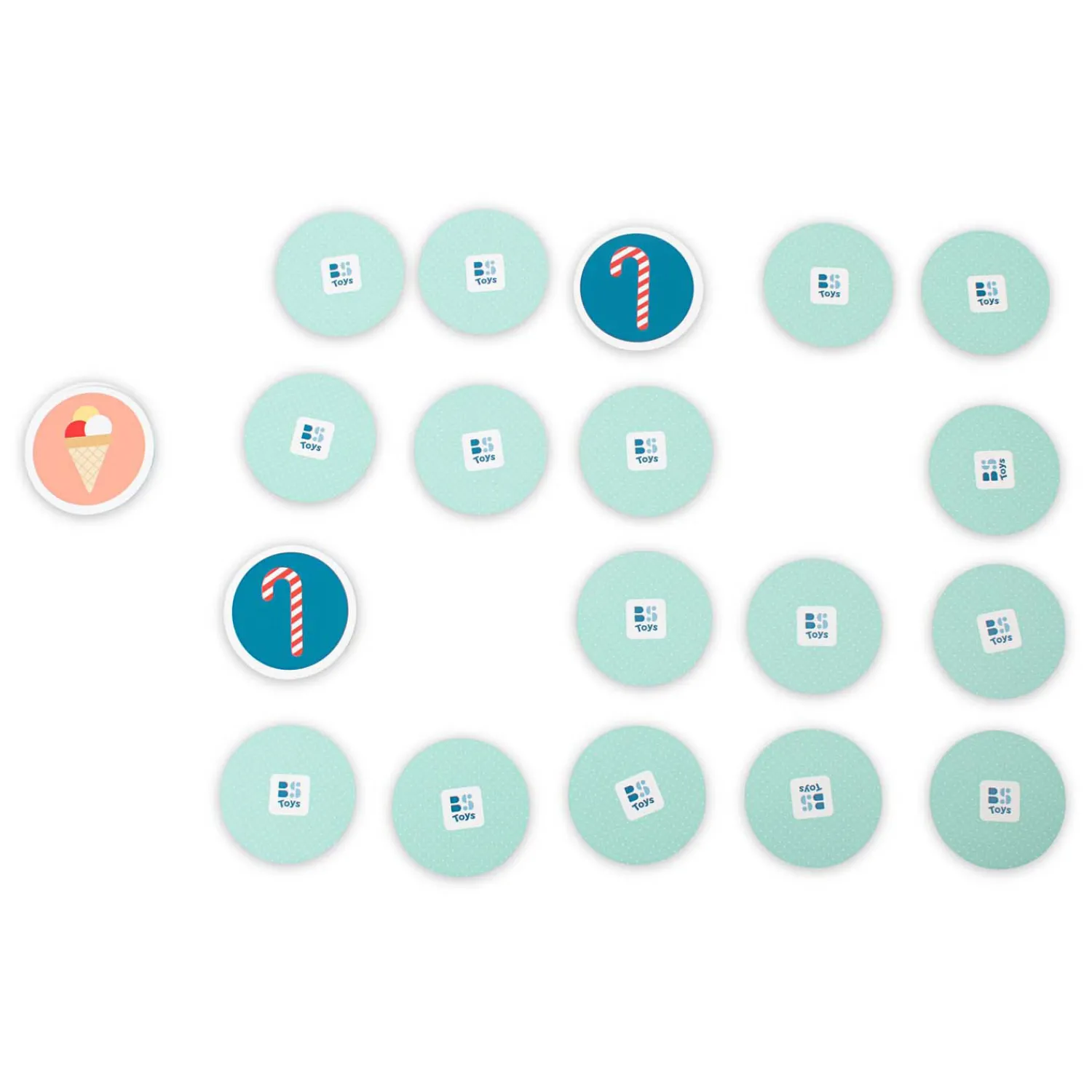 Giga Zoete Memo Spel, 20dlg.-BS Toys Outlet