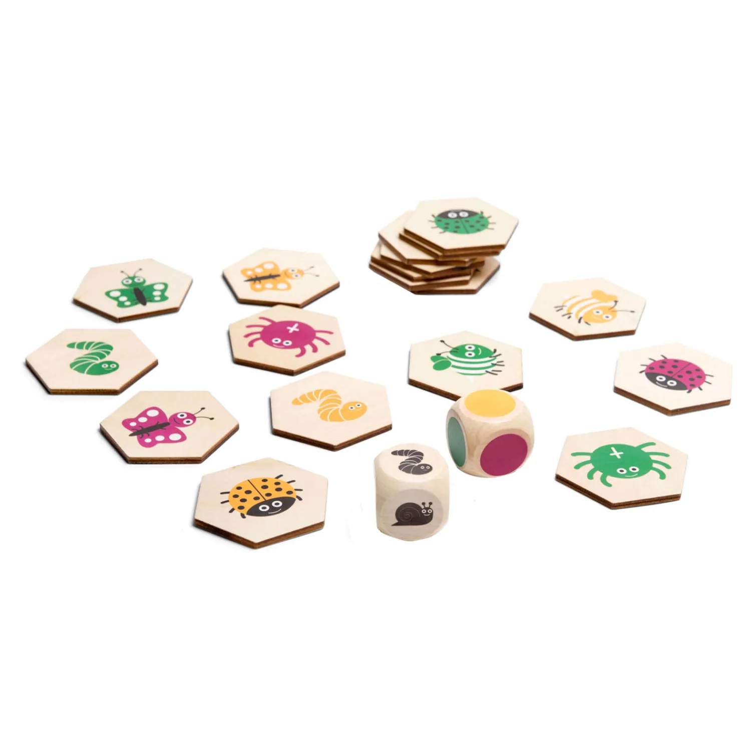 Houten Beestjes Zoekspel, 20dlg.>BS Toys Clearance