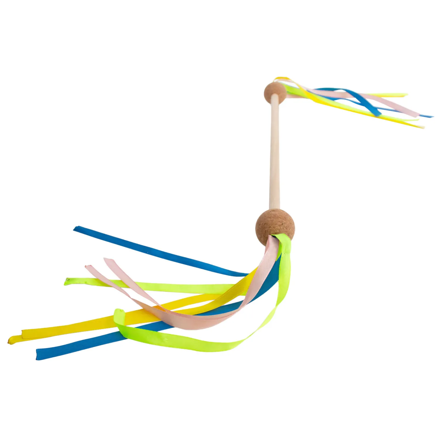 BS Toys Houten Draaistok met Lint Sale