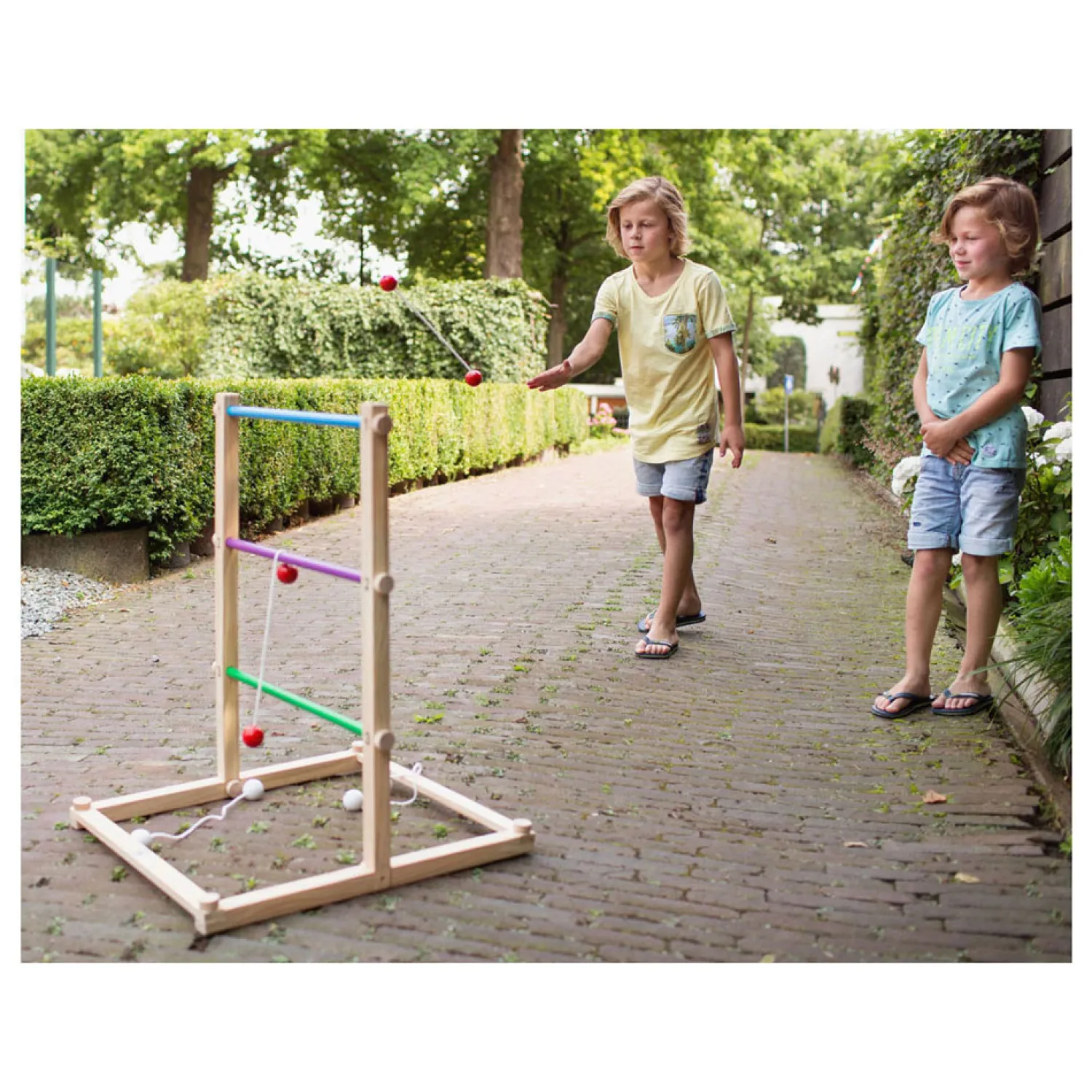 Houten Ladderspel Werpspel, 7dlg.-BS Toys Best