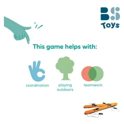 Houten Loopski's Voor 2 Personen, 90cm><noscript><img width=