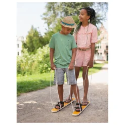 Houten Loopski's Voor 2 Personen, 90cm><noscript><img width=