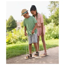 Houten Loopski's Voor 2 Personen, 90cm><noscript><img width=