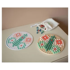 Houten Mozaiek Pin Board><noscript><img width=