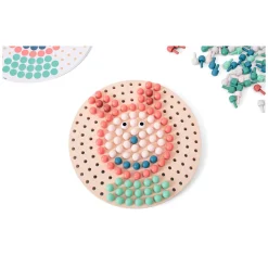 Houten Mozaiek Pin Board><noscript><img width=