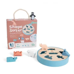 BS Toys Houten Vormenstoof, 6dlg. Outlet