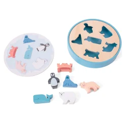 BS Toys Houten Vormenstoof, 6dlg. Outlet