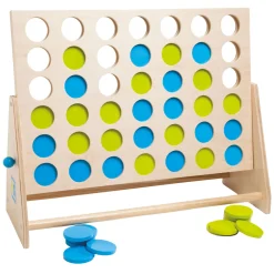 Mega Houten Vier Bij Elkaar Spel, 43dlg-BS Toys Sale