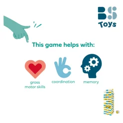 Mega Houten Wiebeltoren Spel, 61dlg.><noscript><img width=