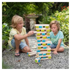 Mega Houten Wiebeltoren Spel, 61dlg.><noscript><img width=