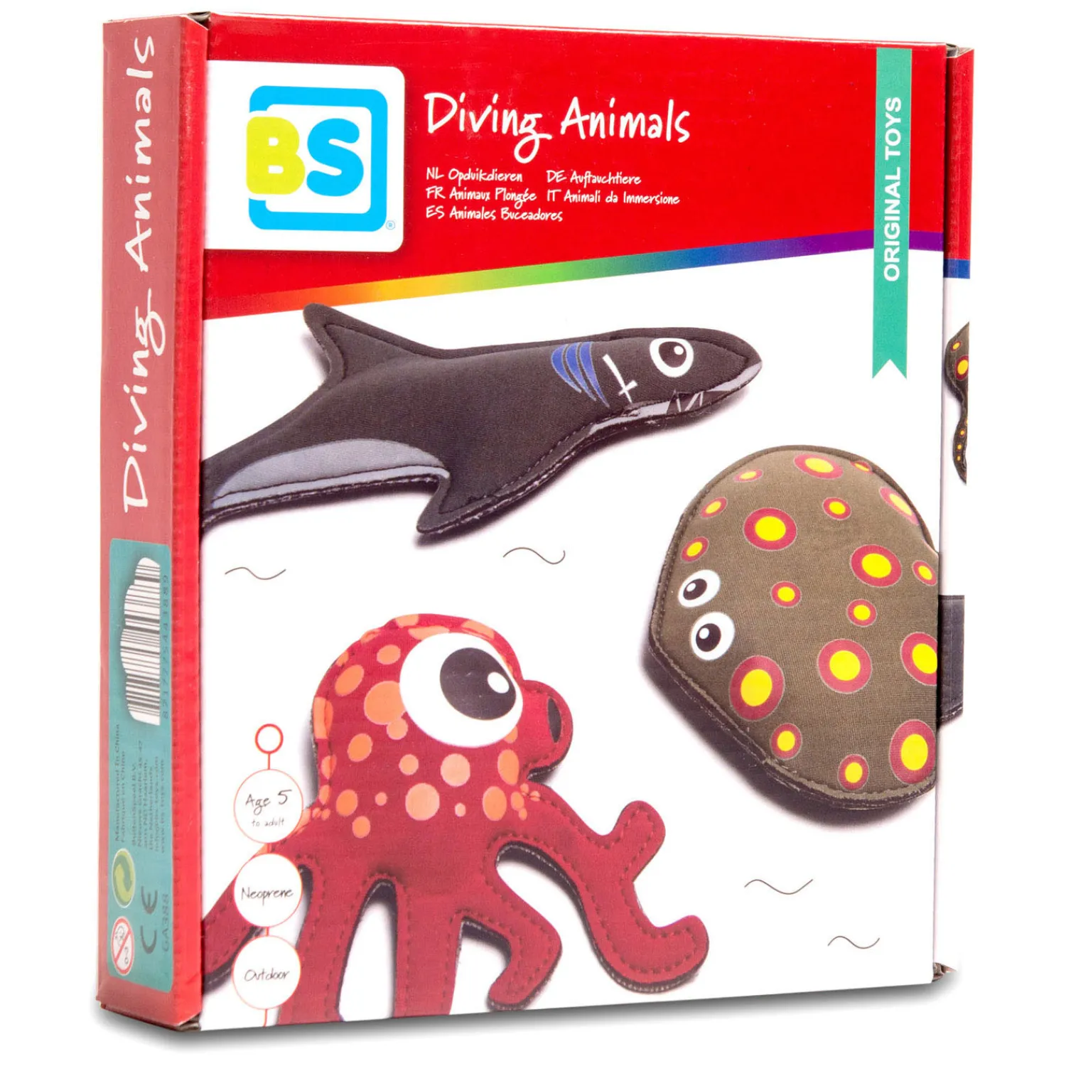 Opduikdieren Zeedieren - Duikspeelgoed-BS Toys Discount