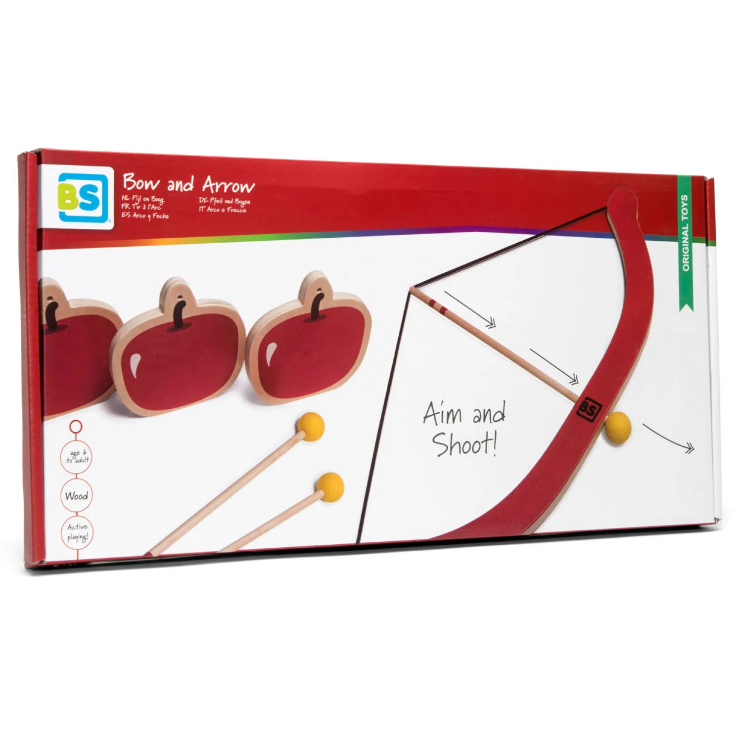 BS Toys Pijl en Boog Hout - Afschietspel Clearance