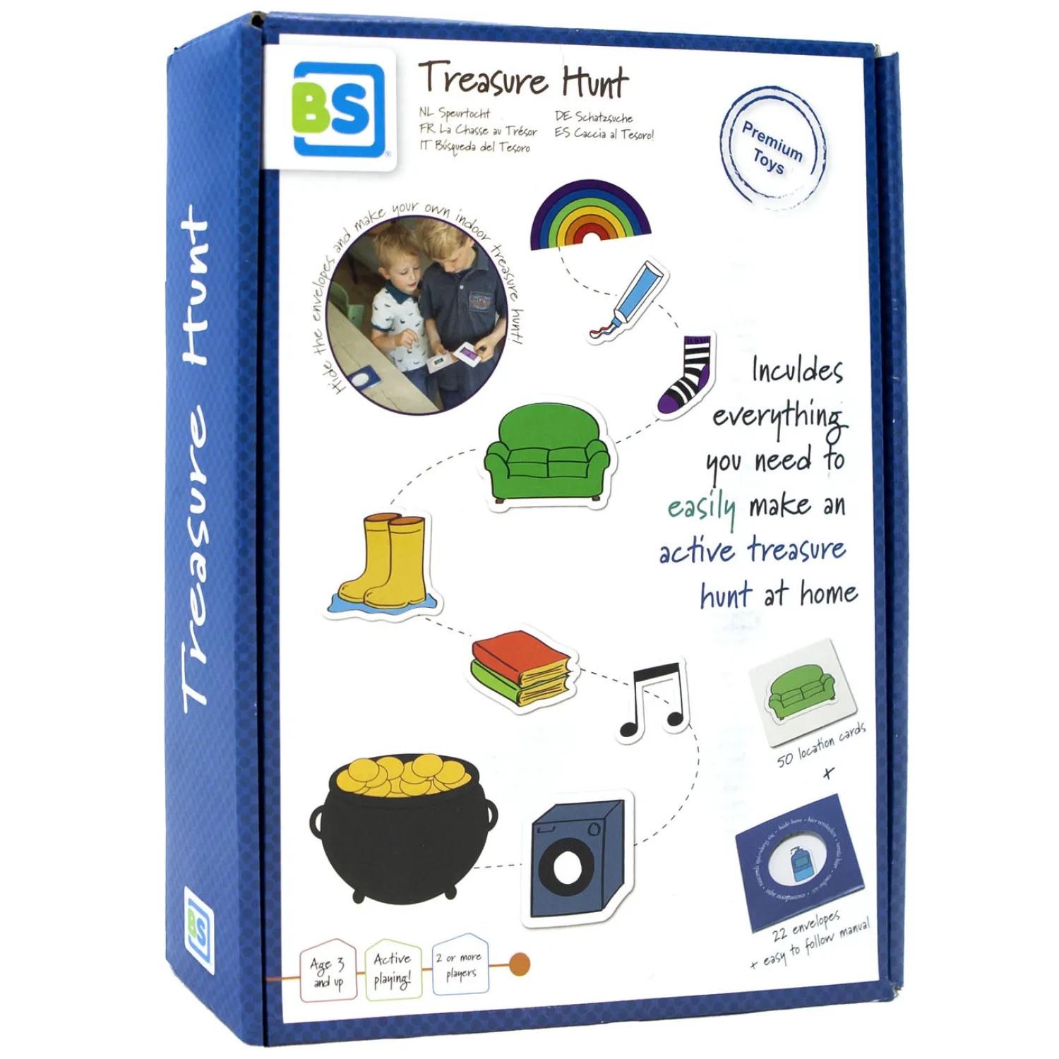 Speurtocht - Kinderspel-BS Toys New