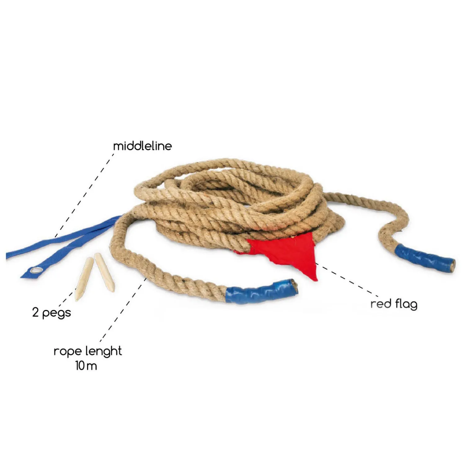 Touwtrekken 10 Meter - Buitenspel-BS Toys Best
