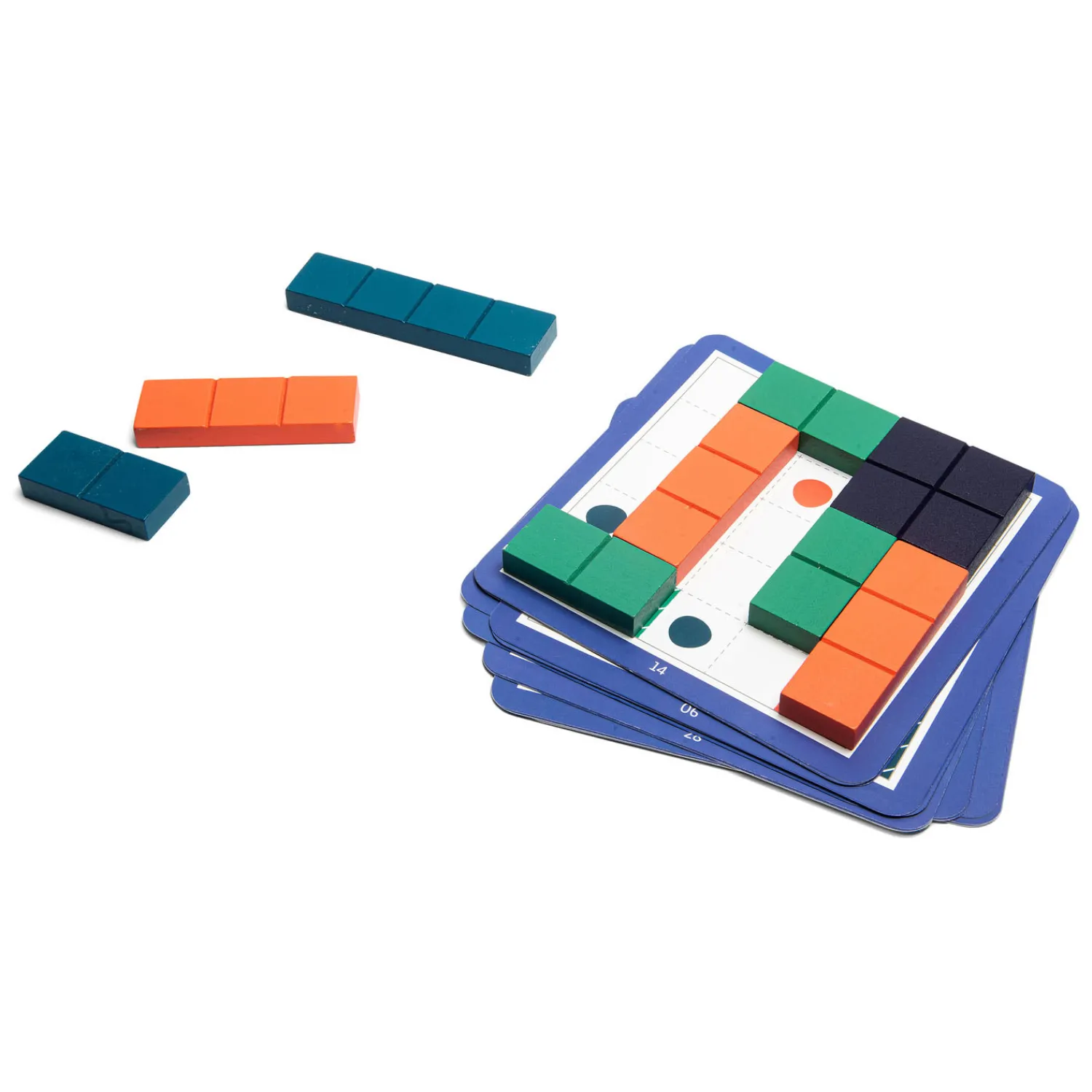 Vierkant Puzzel Hout - Vormenspel-BS Toys