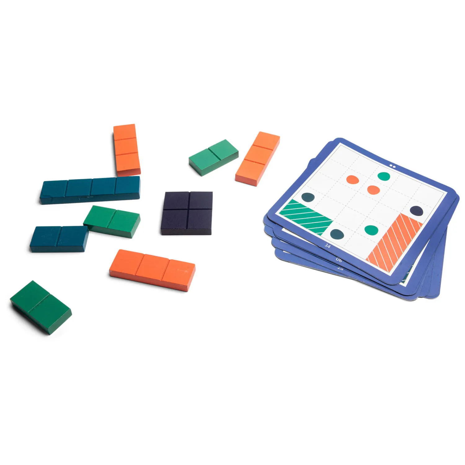 Vierkant Puzzel Hout - Vormenspel-BS Toys