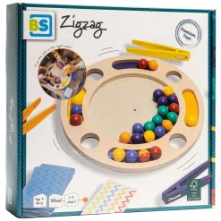 BS Toys Zigzag Hout - Kinderspel Clearance
