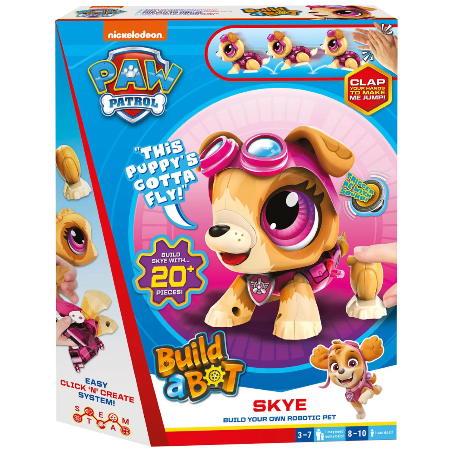 Goliath Games Build a Bot PAW Patrol Skye - Interactieve Robot New